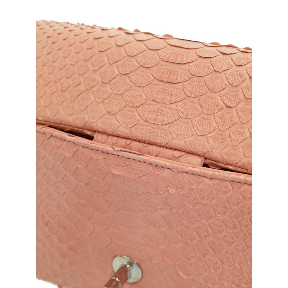 Chanel Python Chain Bag Shoulder Pink - Picture 5 of 9